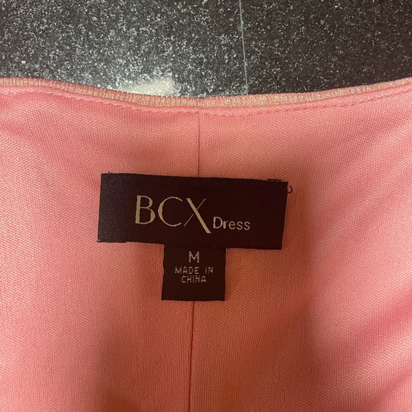 BCX Pink Ruched Ruffled Mini Dress - Picture 5 of 5